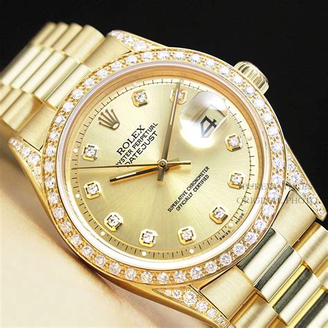 gold rolex watch mens for sale|rolex watches 18k gold price.